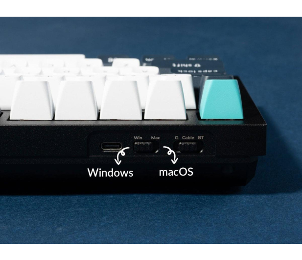 Keychron Q6Max M3 Gateron Jupiter Brown Knob Full Size Metal - 1507487 - zdjęcie 5